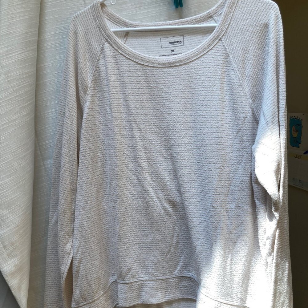 Striped Sonoma light weight sweater